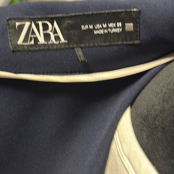 Zara Navy and White Track Jacket - Picture 5 of 5